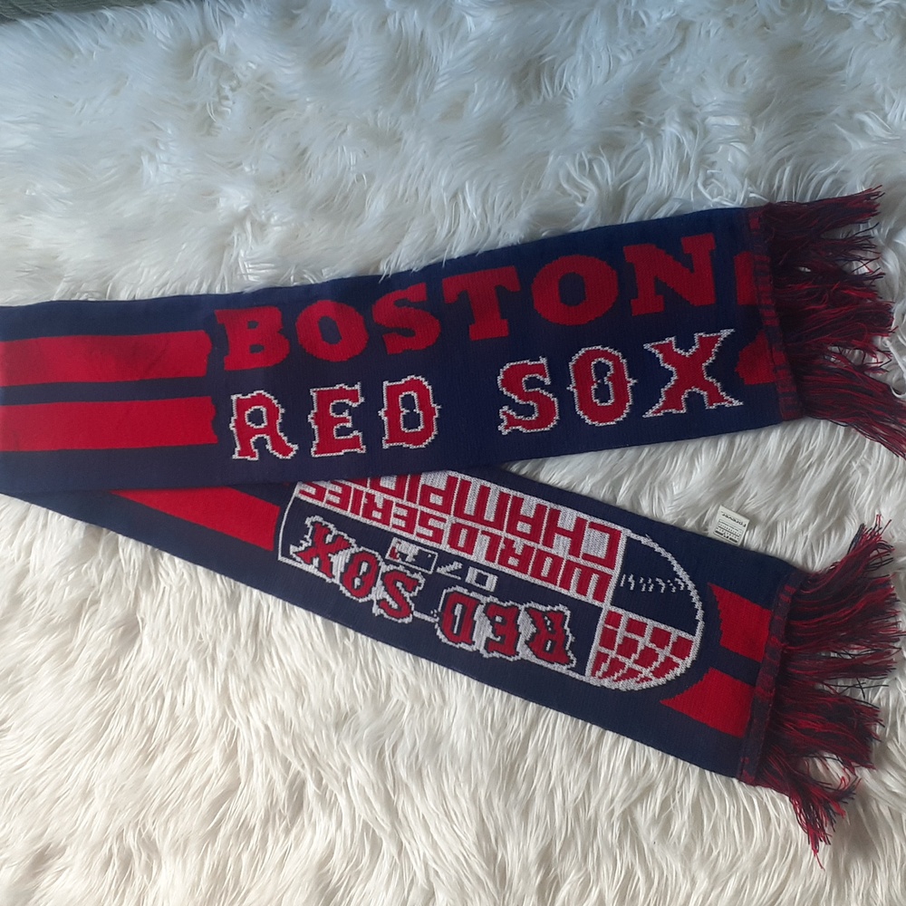 Boston Red Sox 2007 World Series Champions Blue & Red Classic Scarf